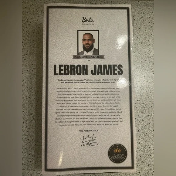 Mattel Kenbassador LeBron James Doll NIB IN HAND! - Picture 11 of 11